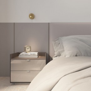 DK5072-SB Бра SHINE WALL со светодиодом, D104*H68, IP20, 3000К, 3W, RA?90, сатинированная латунь, алюминий в Серове - serov.ok-mebel.com | фото 9
