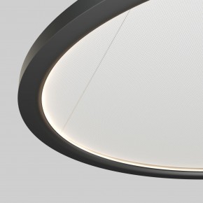 DK6616-BK Подвесной горизонтальный светильник Veil со светодиодом H900 d600 220V 48W 3000-6000K IP20 черный алюминий в Серове - serov.ok-mebel.com | фото 3