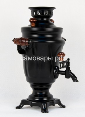 Электрический самовар "Черный Русский" матовый тюльпан в наборе на 1,5 литра. Ограниченная серия. в Серове - serov.ok-mebel.com | фото 4