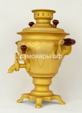 Электрический самовар "Русское золото" матовая груша на 2 литра (Ограниченная серия) в Серове - serov.ok-mebel.com | фото
