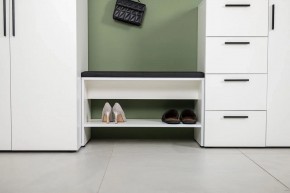 ЭЙР прихожая (модульная) Белый Шагрень в Серове - serov.ok-mebel.com | фото 23