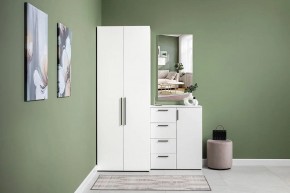 ЭЙР прихожая (модульная) Белый Шагрень в Серове - serov.ok-mebel.com | фото 26