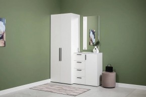 ЭЙР прихожая (модульная) Белый Шагрень в Серове - serov.ok-mebel.com | фото 3