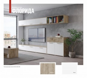 ФЛОРИДА Гостиная (модульная) дуб серый/белый в Серове - serov.ok-mebel.com | фото
