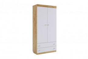 ФОРСАЖ К2 Детский гарнитур (крафт золотой/белый) в Серове - serov.ok-mebel.com | фото 17