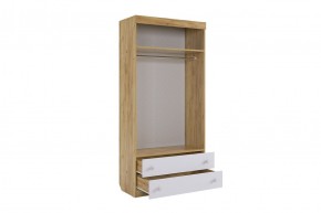 ФОРСАЖ К2 Детский гарнитур (крафт золотой/белый) в Серове - serov.ok-mebel.com | фото 18