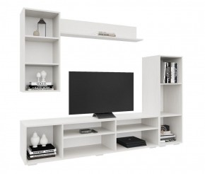Гостиная Аннели (Белый/Белый глянцевый) в Серове - serov.ok-mebel.com | фото 2