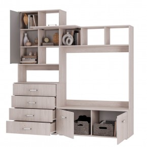 Гостиная Белла (модульная) ясень белый в Серове - serov.ok-mebel.com | фото 3