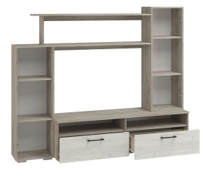 Гостиная Эмма МИНИ (Дуб Крафт серый/белый) в Серове - serov.ok-mebel.com | фото 2