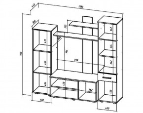 ИБИЦА Гостиная (ЯШС/ЯШТ) в Серове - serov.ok-mebel.com | фото 2