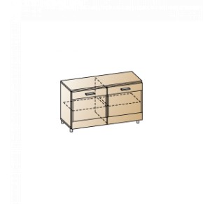 Гостиная Камелия Композиция 4 (Гикори Джексон темный) в Серове - serov.ok-mebel.com | фото 8