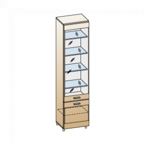 Гостиная Камелия Композиция 5 (Гикори Джексон темный) в Серове - serov.ok-mebel.com | фото 2