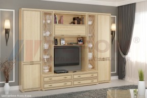 Гостиная Карина Композиция 19 (Ясень Асахи) в Серове - serov.ok-mebel.com | фото