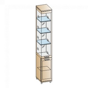 Гостиная Мелисса Композиция 12 (Акация Молдау) в Серове - serov.ok-mebel.com | фото 7