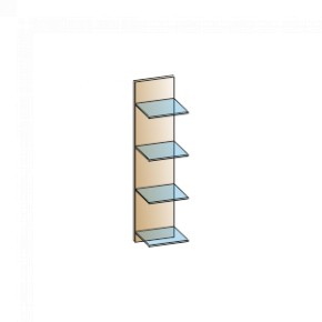 Гостиная Мелисса Композиция 3 (Гикори Джексон светлый) в Серове - serov.ok-mebel.com | фото 5