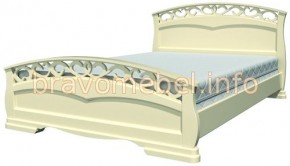 ГРАЦИЯ-1 Кровать из массива 900 (Слоновая кость) в Серове - serov.ok-mebel.com | фото
