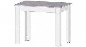 КАЙ Стол (цемент светлый/белый) в Серове - serov.ok-mebel.com | фото