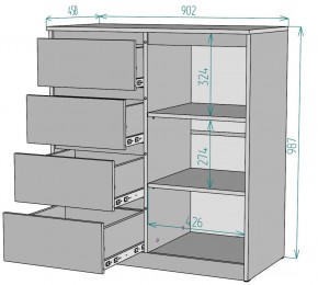 Комод Мальта K114 в Серове - serov.ok-mebel.com | фото 2