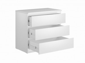 Комод МАЛЬТА с тремя выдвижными ящиками, цвет белый в Серове - serov.ok-mebel.com | фото 3