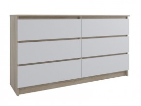 Комод МОРИ МК 1380.6 (Дуб Сонома/Белый) в Серове - serov.ok-mebel.com | фото