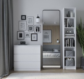 Комод Варма 3 с тремя выдвижными ящиками, цвет белый в Серове - serov.ok-mebel.com | фото