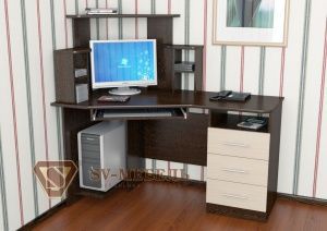 Компьютерный стол №3 в Серове - serov.ok-mebel.com | фото 1