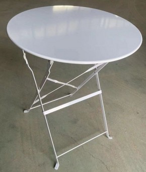 Комплект садовой мебели OTS-001R (стол + 2 стула) металл в Серове - serov.ok-mebel.com | фото 4