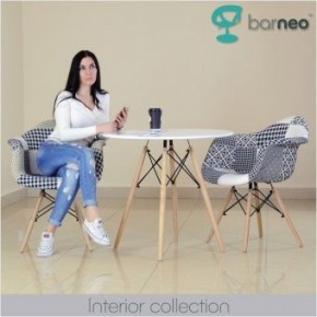 Кресло Barneo N-14 Patchwork черно-белый в Серове - serov.ok-mebel.com | фото 3