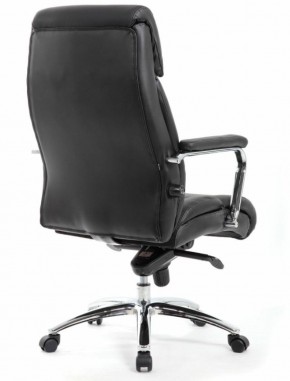 Кресло BRABIX PREMIUM "Phaeton EX-502" (кожа с компаньоном, хром, черное) 530882 в Серове - serov.ok-mebel.com | фото 4