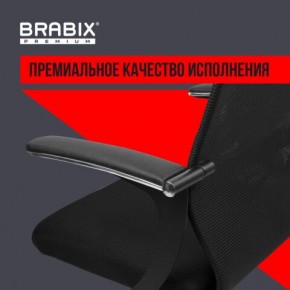 Кресло BRABIX PREMIUM "Ultimate EX-801" хром, плотная двойная сетка Х2, черное, 532917 в Серове - serov.ok-mebel.com | фото 3