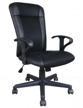 Кресло BRABIX "Optima MG-370" (экокожа/ткань, черное) 531580 в Серове - serov.ok-mebel.com | фото 1