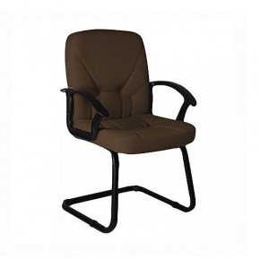 Кресло ЧИП ультра 365 (коричневый) на полозьях в Серове - serov.ok-mebel.com | фото 1
