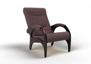 Кресло для отдыха Римини 19-Т-КМ (ткань/венге) КОФЕ С МОЛОКОМ в Серове - serov.ok-mebel.com | фото 1