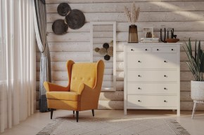 Кресло для отдыха Вало жёто-оранжевый, ткань рогожка в Серове - serov.ok-mebel.com | фото 3