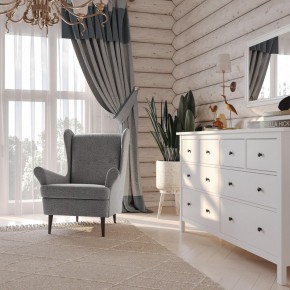 Кресло для отдыха Вало серый, ткань рогожка в Серове - serov.ok-mebel.com | фото 2