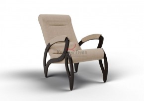 Кресло для отдыха Зельден 20-Т-П (ткань/венге) ПЕСОК в Серове - serov.ok-mebel.com | фото 1