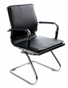 Кресло для посетителя Бюрократ CH-993-Low-V/Black на черный в Серове - serov.ok-mebel.com | фото