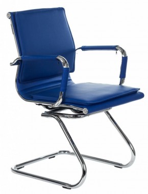 Кресло для посетителя Бюрократ CH-993-Low-V/blue синий в Серове - serov.ok-mebel.com | фото