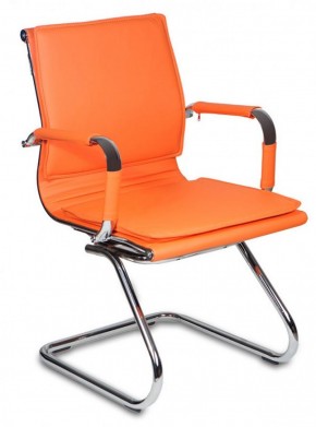 Кресло для посетителя Бюрократ CH-993-Low-V/orange оранжевый в Серове - serov.ok-mebel.com | фото