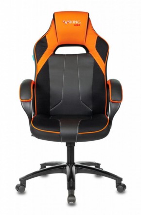 Кресло игровое Бюрократ VIKING 2 AERO ORANGE черный/оранжевый в Серове - serov.ok-mebel.com | фото 2