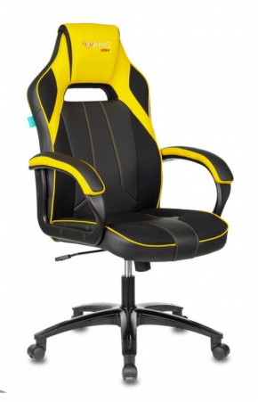 Кресло игровое Бюрократ VIKING 2 AERO YELLOW черный/желтый в Серове - serov.ok-mebel.com | фото