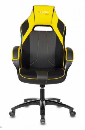 Кресло игровое Бюрократ VIKING 2 AERO YELLOW черный/желтый в Серове - serov.ok-mebel.com | фото 2