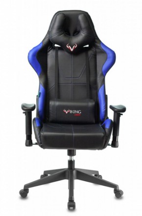 Кресло игровое Бюрократ VIKING 5 AERO BLUE черный/синий в Серове - serov.ok-mebel.com | фото 3