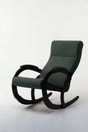 Кресло-качалка КОРСИКА 34-Т-AG (зеленый) в Серове - serov.ok-mebel.com | фото 1