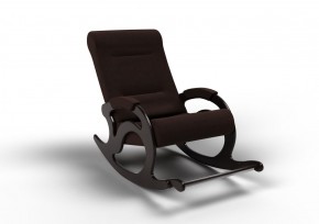 Кресло-качалка Тироль 12-Т-ГР (ткань/венге) ГРАФИТ в Серове - serov.ok-mebel.com | фото 1