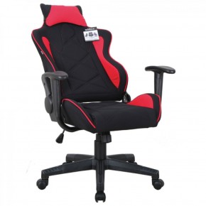 Кресло компьютерное BRABIX GT Racer GM-101 + подушка (ткань) черное/красное (531820) в Серове - serov.ok-mebel.com | фото 4