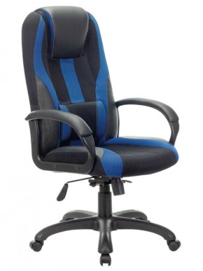 Кресло компьютерное BRABIX PREMIUM "Rapid GM-102" (экокожа/ткань, черное/синее) 532106 в Серове - serov.ok-mebel.com | фото