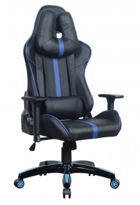 Кресло компьютерное BRABIX "GT Carbon GM-120" (черное/синее) 531930 в Серове - serov.ok-mebel.com | фото
