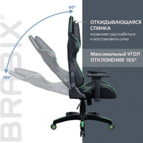 Кресло компьютерное BRABIX "GT Carbon GM-120" (черное/зеленое) 531929 в Серове - serov.ok-mebel.com | фото 2
