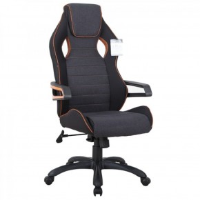 Кресло компьютерное BRABIX Techno Pro GM-003 (ткань черное/серое, вставки оранжевые) 531813 в Серове - serov.ok-mebel.com | фото
